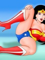 Cartoon super hero babes showing all - Picture 1