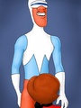 Toon hero Spiderman shoot a big load of - Picture 2