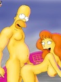 Homer Simpson is about to cum inside - Picture 1