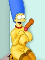 Big boobed Marge Simpson gets her tits - Picture 3