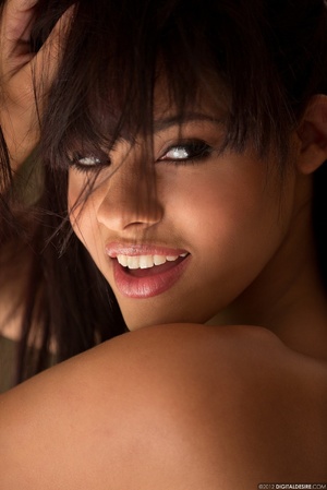 This seductive brunette teen enjoys posi - Picture 12
