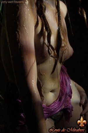 Nasty teen girl in a purple dress shows  - XXX Dessert - Picture 10