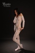 nasty dark-haired babe white