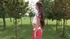 lovely long-haired teen red