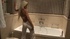 Crazy porn episode with dirty blonde bitch jumping on a dildo stuck to