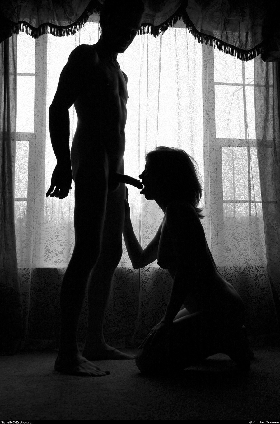 Mindbending black and white pics with a gir - XXX Dessert - Picture 11