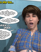 Surprised guy found his relaxed fat mom on the floor after dirty banging