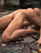 Gorgeous blond uses her ravishing body to get your attention