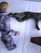 It was a surprise for a black space ship captain that his assistant is