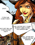 Hot Pirate girls prepares a rough punishment for her men