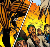 Rowdy pirate can not wait to celebrate her victory with some naughty fun