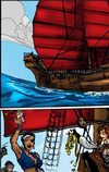 Rowdy pirate can not wait to celebrate her victory with some naughty fun
