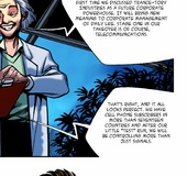 Crazy toon scientist trying to invent mega sexy woman to fuck without