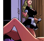 Blond maid is made to gratify her masters sensual desires