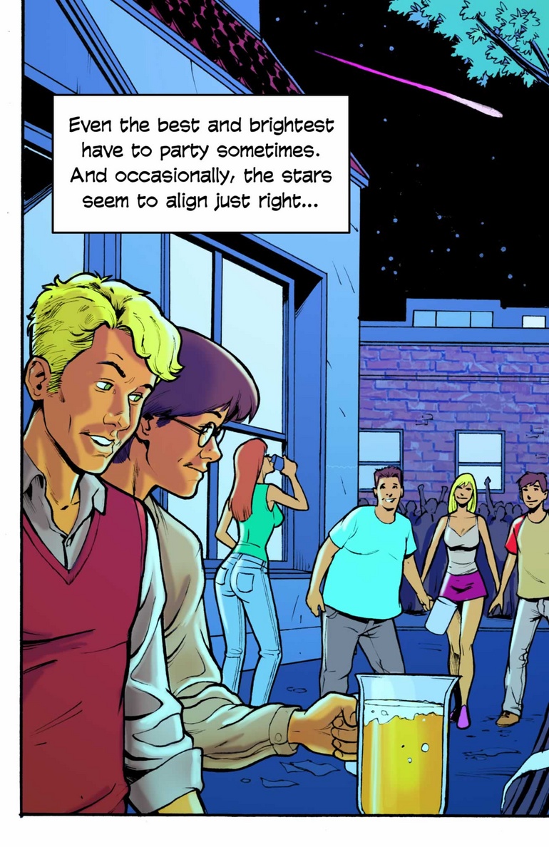 Very hot cartoon scene from a big relaxed student - Picture 5