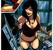 Stunning Giantess show off their gorgeous breasts in public