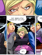 Blond ponytailed girl feels discouraged and jealous of her new bosses