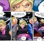 Blond ponytailed girl feels discouraged and jealous of her new bosses