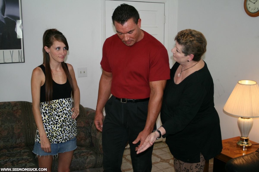 Dirty mom and slutty ponytailed teen bitch  - XXX Dessert - Picture 1