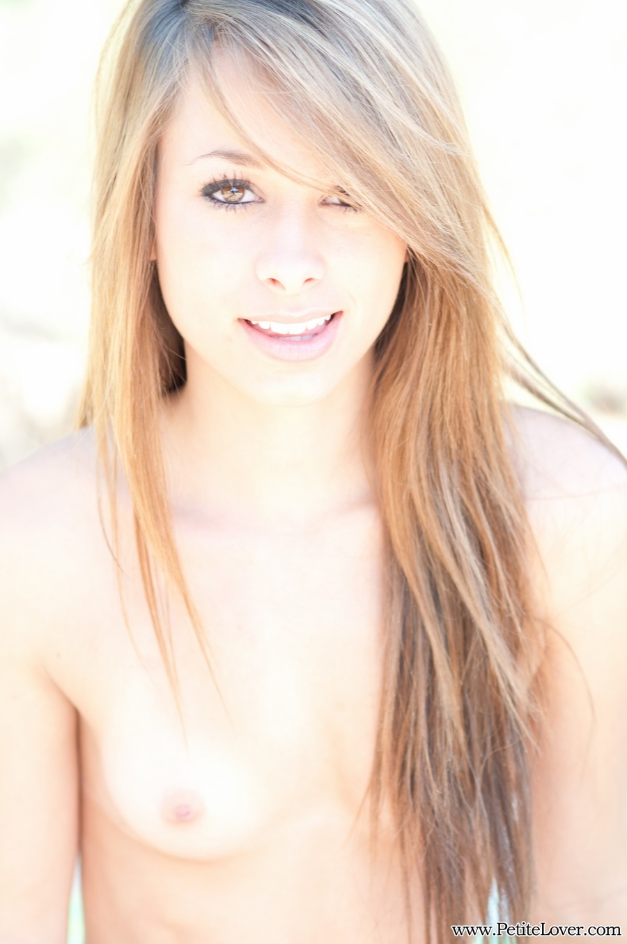Very hot long-haired naked teen playing wit - XXX Dessert - Picture 7