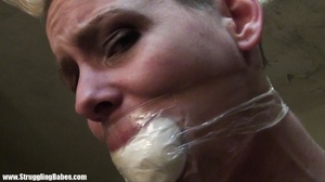Short-haired blonde with her mouth stuff - XXX Dessert - Picture 26