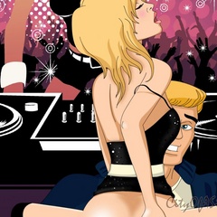 Hot blonde student gets doggystyled hard in - Cartoon Sex - Picture 2