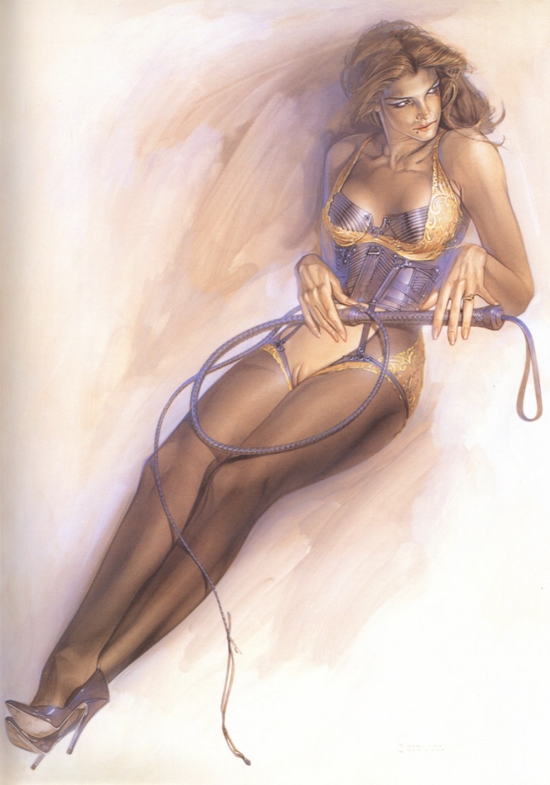 Awesome erotic fetish drawings with - BDSM Art Collection - Pic 7
