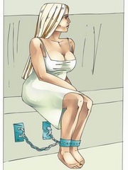 Gets high watching cool fetishartwork - BDSM Art Collection - Pic 6