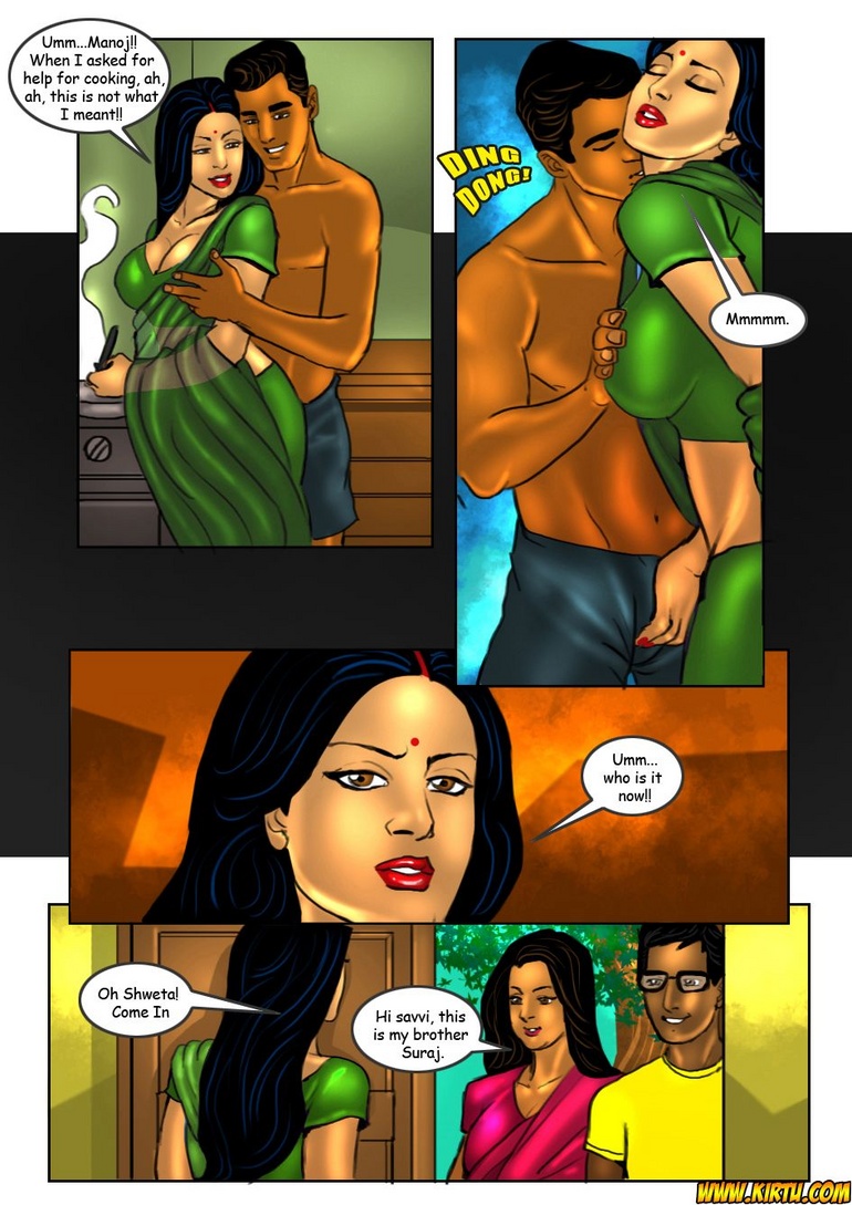 Savita being determined to help him out - Silver Cartoon - Picture 2