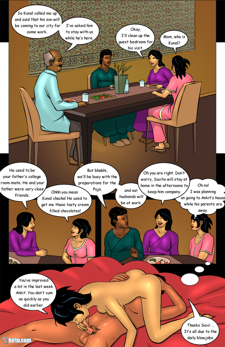 When Savita Bhabhi needs a new sari - Silver Cartoon - Picture 2