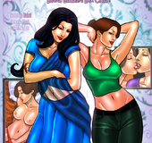 Sexy Savita persuades her female friend to create a lucky day for her