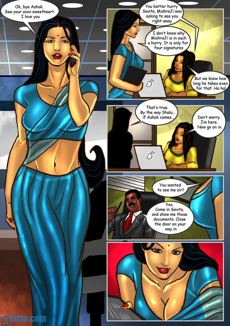 What does Savita do now? Can she risk fucking - Picture 4