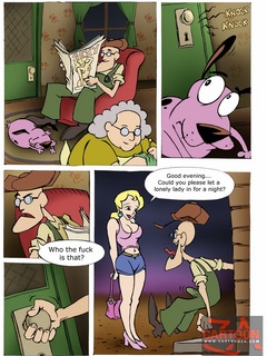Bodacious drawn porn story with old Eustace Bagge - Picture 1