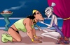 Dirty Yzma from The Emperor's New School gets pounded badly into her toon
