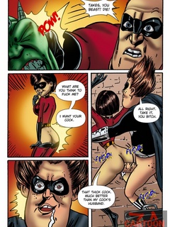 Awesome porn parody with famous Elastigirl handling - Picture 3