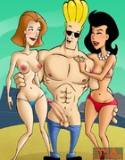 Johnny Bravo is on a mission to have a taste of every gorgeous girl