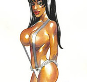Wonderful sketches of females with numerous chest sizes