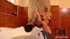 Cool porn clips with blonde bitch playing with her big breast and then