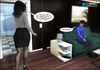 Bodacious 3d cartoon porn with busty brunette seducing black chick to
