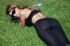 ponytailed blonde teen sunglasses