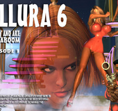 Bodacious brunette babe in a red corset gets roped and hung in the palace