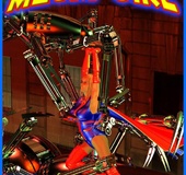 Kinky Mega girl torturing badly her poor bald enslaved chicks in a thrilling