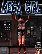 Awesome futuristic 3d porn comix with space girl torturing badly a bot-girl