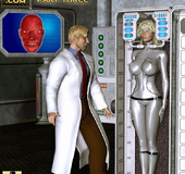 Hot chicks roped tightly to the pole having a little rest between tortures