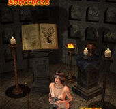 Hot blonde toon girl in cuffs bound stretched and bound gets whipped cruelly