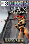 Hot brunette girl gets roped tightly and punished by her 3d toon mistress