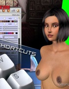 Sexy 3d toon chicks get jeered badly in awesome bdsm comics
