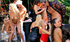Hot episodes of group fucking at the outdoors party