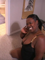 Dazzling black mamasita taking off her - Picture 4