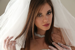 Teen bride in wedding dress - XXX Dessert - Picture 6